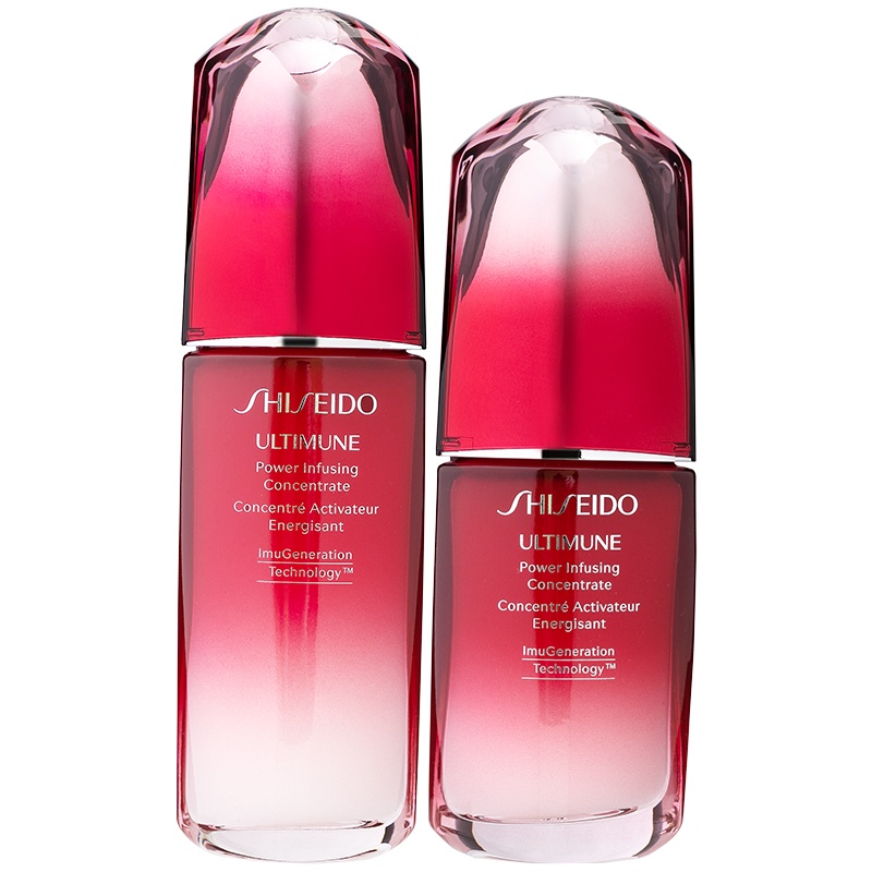 【国内专柜】资生堂红腰子密集修护套装（红妍肌活精华露75ml+50ml正装）傲娇精华露 面部精华 维稳修护改善暗沉