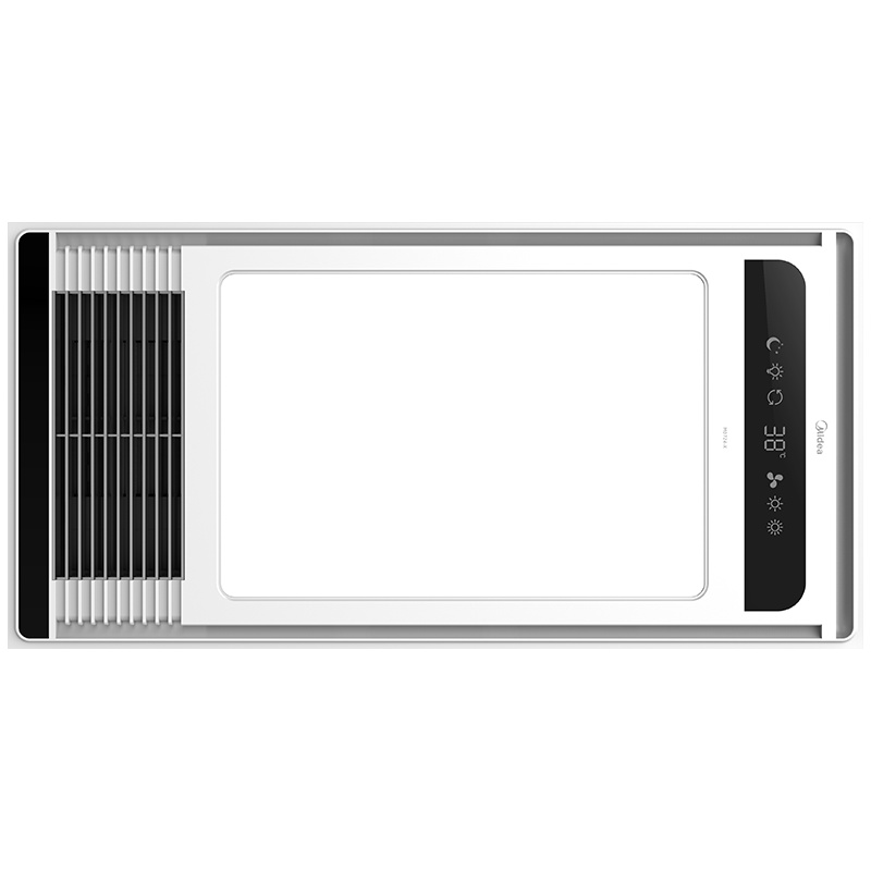 美的浴霸M0724-X大功率单电机集成吊顶式防水阻燃全密封浴霸灯照明风暖卫生间八合一嵌入式浴室暖风机