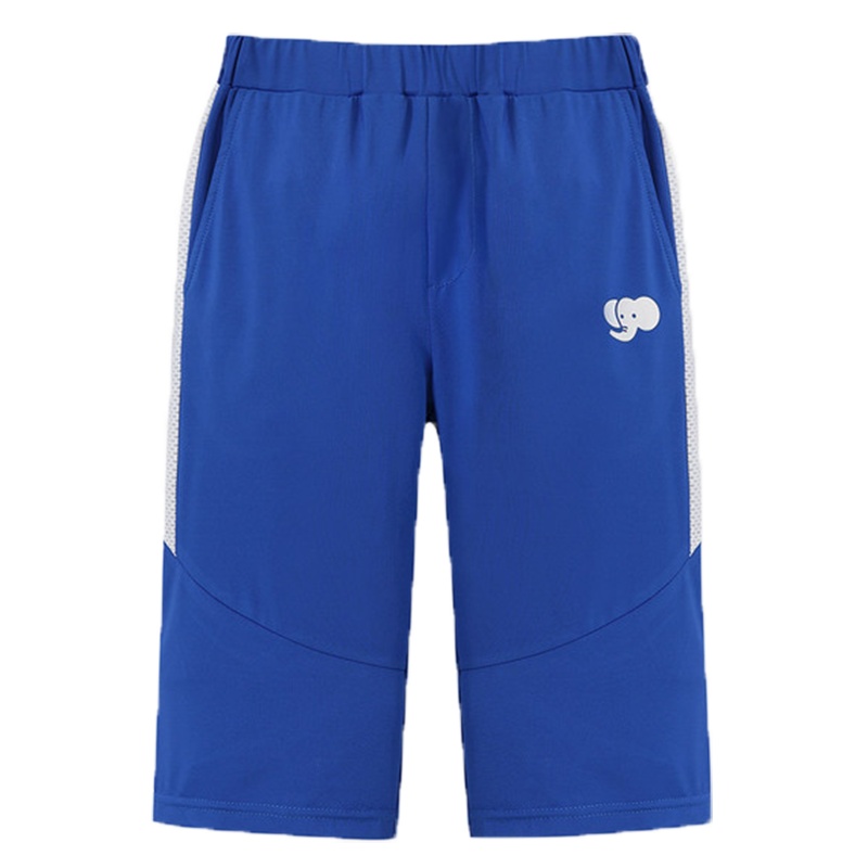 丽婴房童装男童七分裤夏季宝宝透气运动裤儿童宽松短裤薄2020新款