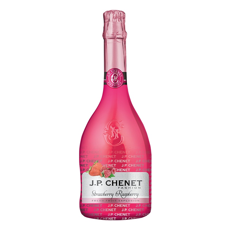 法国原瓶进口 香奈(J.P.CHENET) 时尚系列草莓覆盆子香起泡酒750ML单支