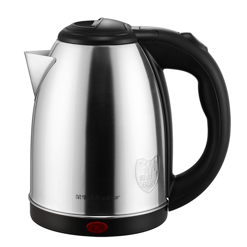 荣事达(Royalstar)电水壶大容量烧水壶1500W大功率开水壶304不锈钢防烧干电热水壶GS18A29