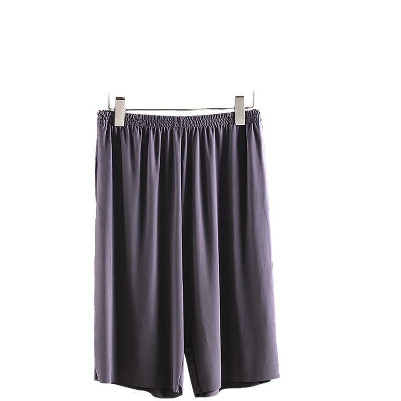 冰丝短裤男五分裤夏季超薄款宽松透气居家运动休闲裤 威珺