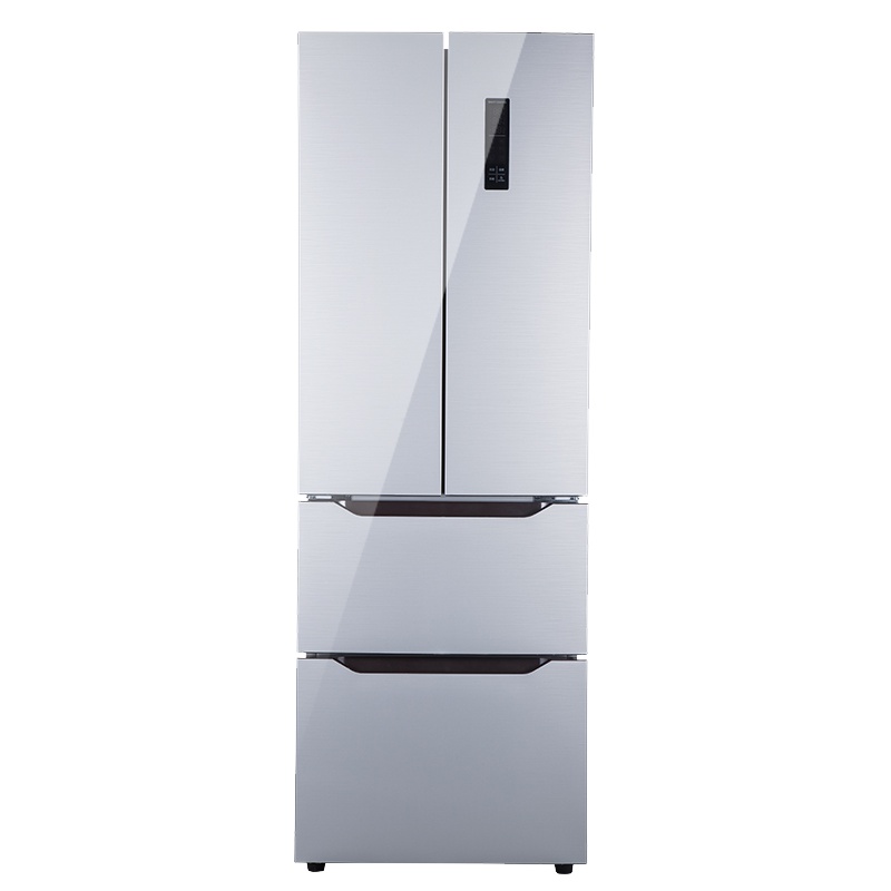 创维BCD-331WP法式变频冰箱 多门冰箱无霜省心 送美的烤箱 风冷冰箱家用(月光银)