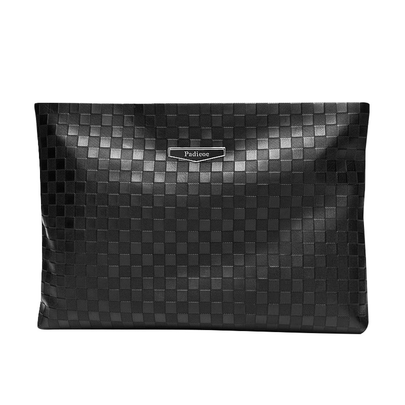 【顺丰配送】padieoe手包男包真皮手拿包男士手抓包牛皮信封包商务手机包时尚