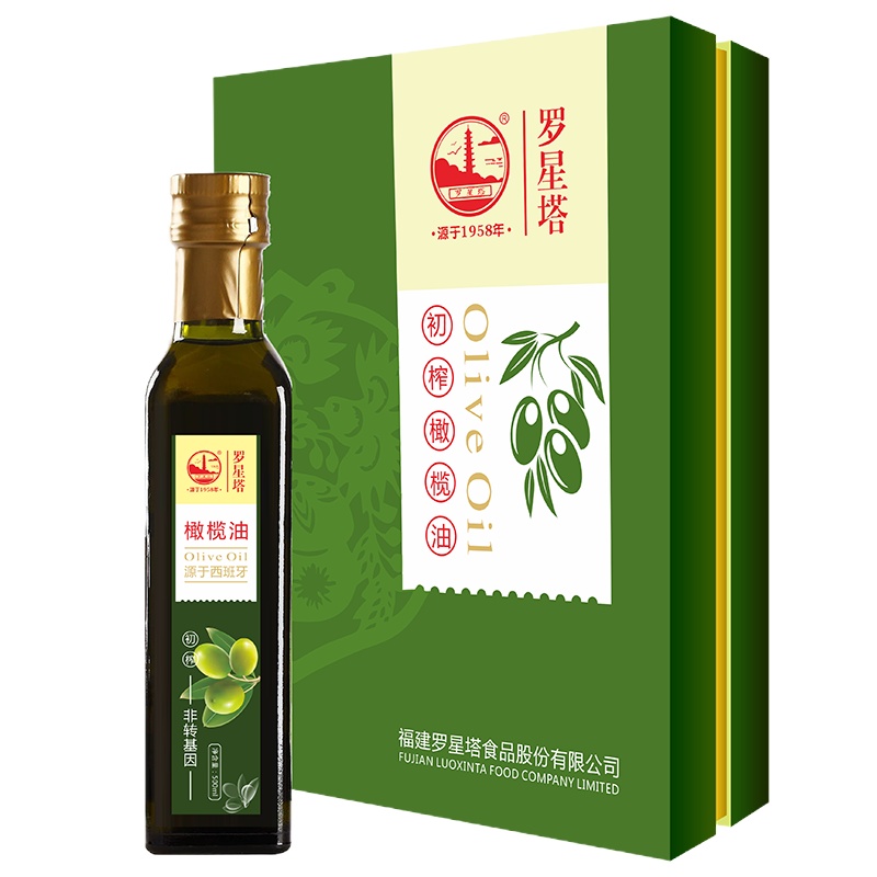 罗星塔 初榨橄榄油礼盒 500ml*3