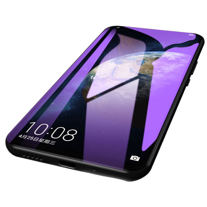 [送手机壳]轻万适用华为荣耀magic2钢化膜honor全屏玻璃贴膜huawei抗蓝光手机保护膜