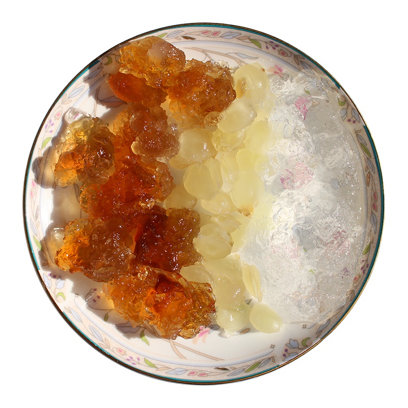 翼生源 桃胶皂角米雪燕组合套装15g*20包40次量 可搭配银耳羹材料