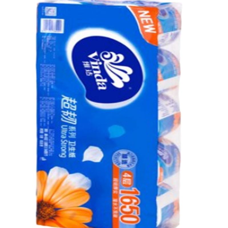 维达超韧系列卫生卷纸V4520(138mm*104mm节*4层*10卷)卫生纸家用纸手纸卫生间用纸