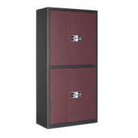 [红心家居]铁柜大门柜资料档案保密柜加厚指纹电子锁密码锁保密文件柜