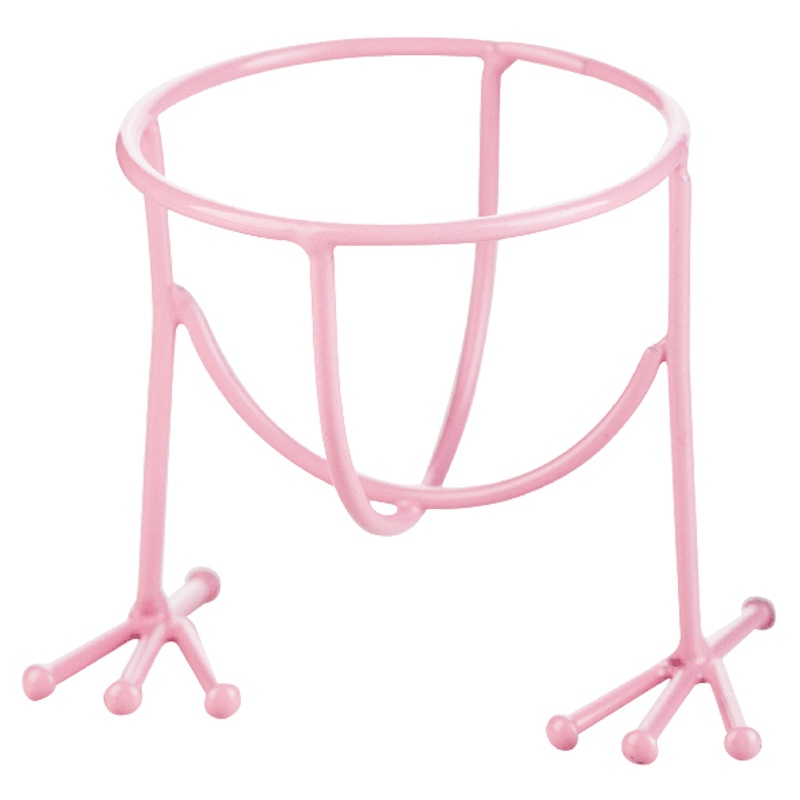 美丽工匠 鸡爪形铁质粉扑收纳架