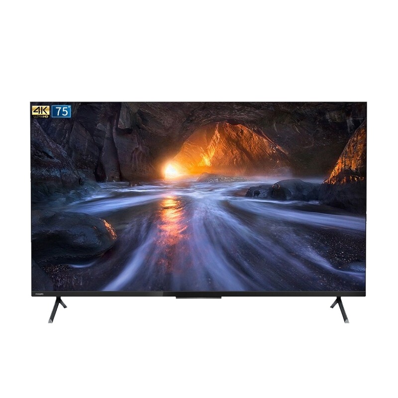 飞利浦75英寸远场语音 智慧屏 舒视蓝护眼 杜比全景声 MEMC 3+32G 全面屏智能电视 75PUF8005/T3