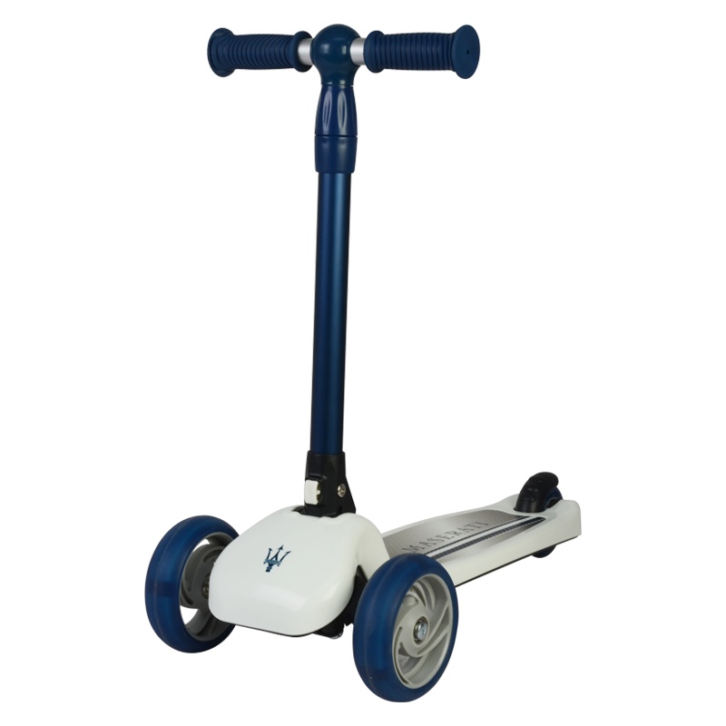 智乐堡玛莎拉蒂儿童滑板车1-3-6岁小孩溜溜车宝宝可折叠单脚踏板滑滑车摇摆车