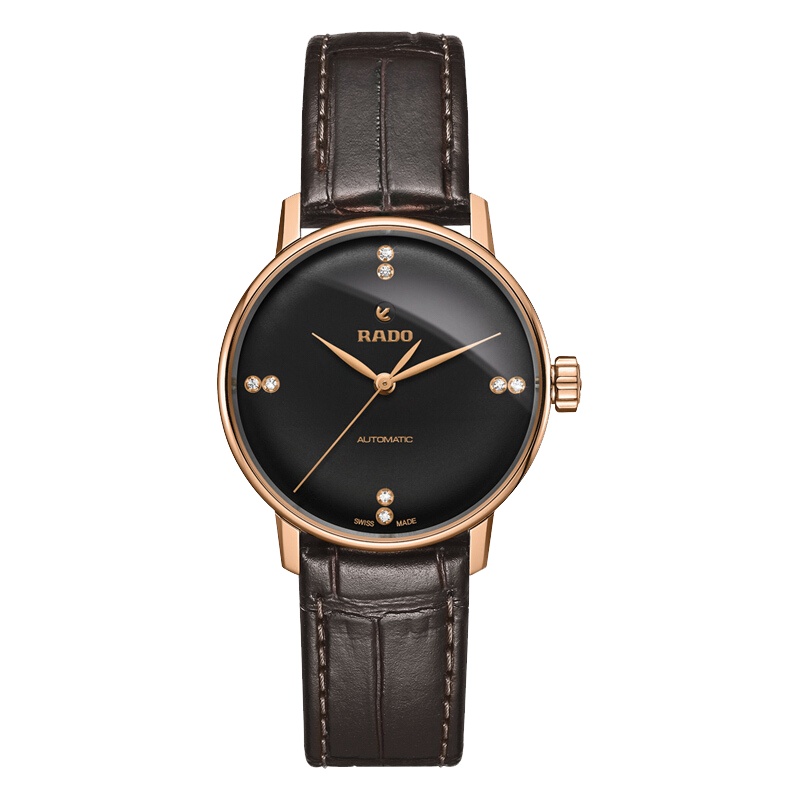 雷达(RADO)瑞士手表晶萃系列时尚休闲简约商务自动机械女士手表R22865755