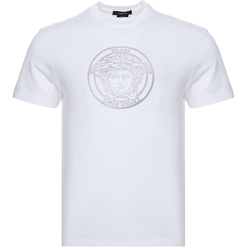 VERSACE 范思哲 男士 棉质圆领短袖T恤 A87381 A228806