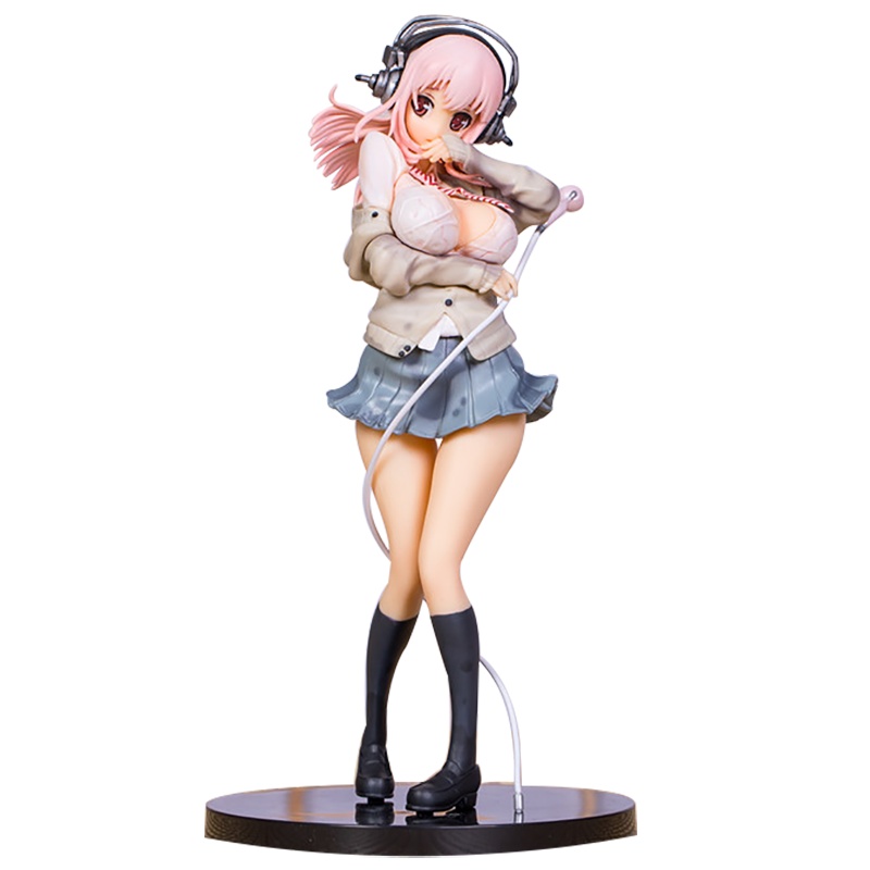 索尼子手办 超级索尼子 摄影会 冬装版 灰色 模型摆件玩具