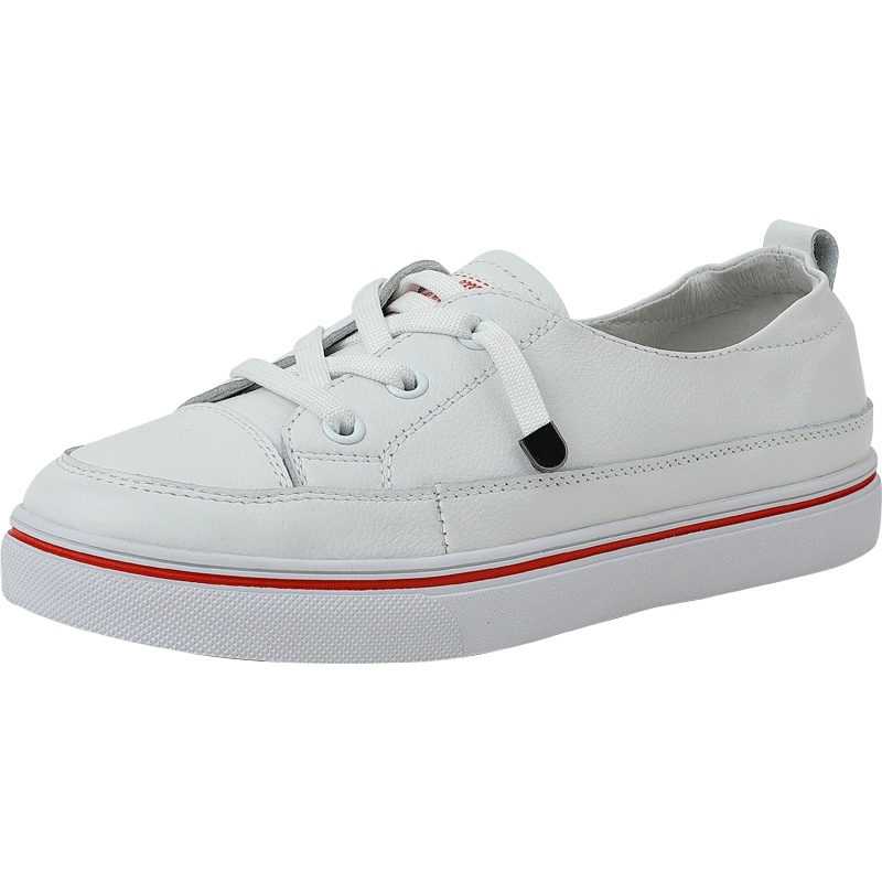 百田森夏季新款小白鞋女平底懒人透气圆头百搭韩版休闲鞋