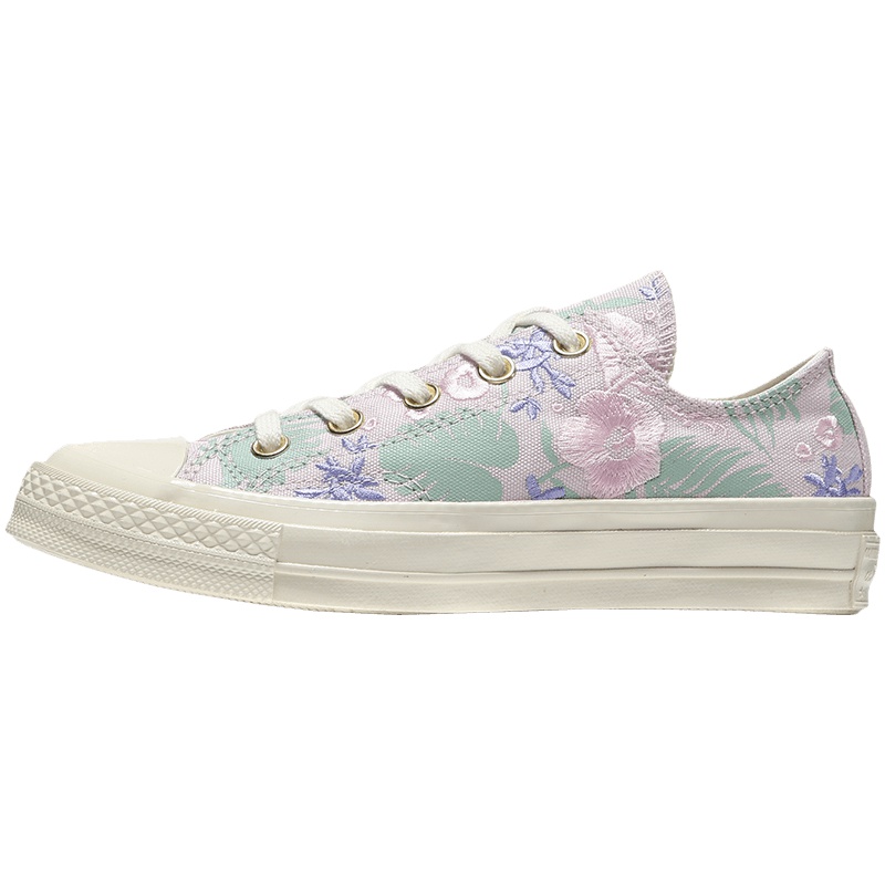 【自营】CONVERSE匡威男女休闲鞋三星标1970S印花帆布鞋160519C 160519C裸粉色+白色