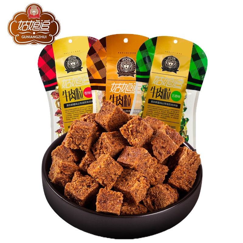 姑娘追 牛肉粒 88g