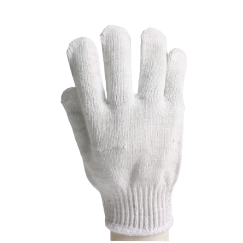 ±0 纯棉线手套 500克(白边) 一副装