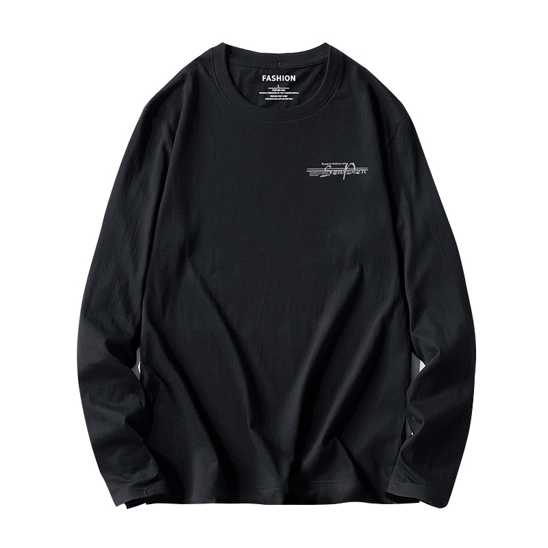 绅士空间2021夏季青少年男士T恤印花上衣韩版修身圆领短袖打底衫男JC.T212