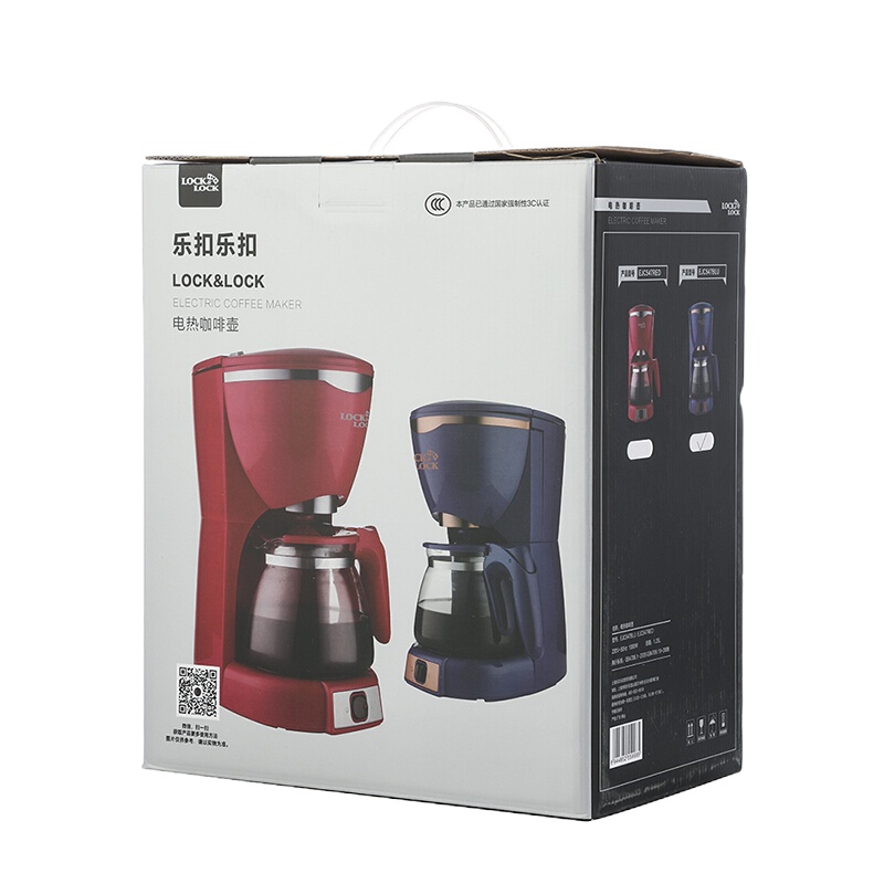 乐扣乐扣(Lock&Lock)电热咖啡壶 EJC547BLU