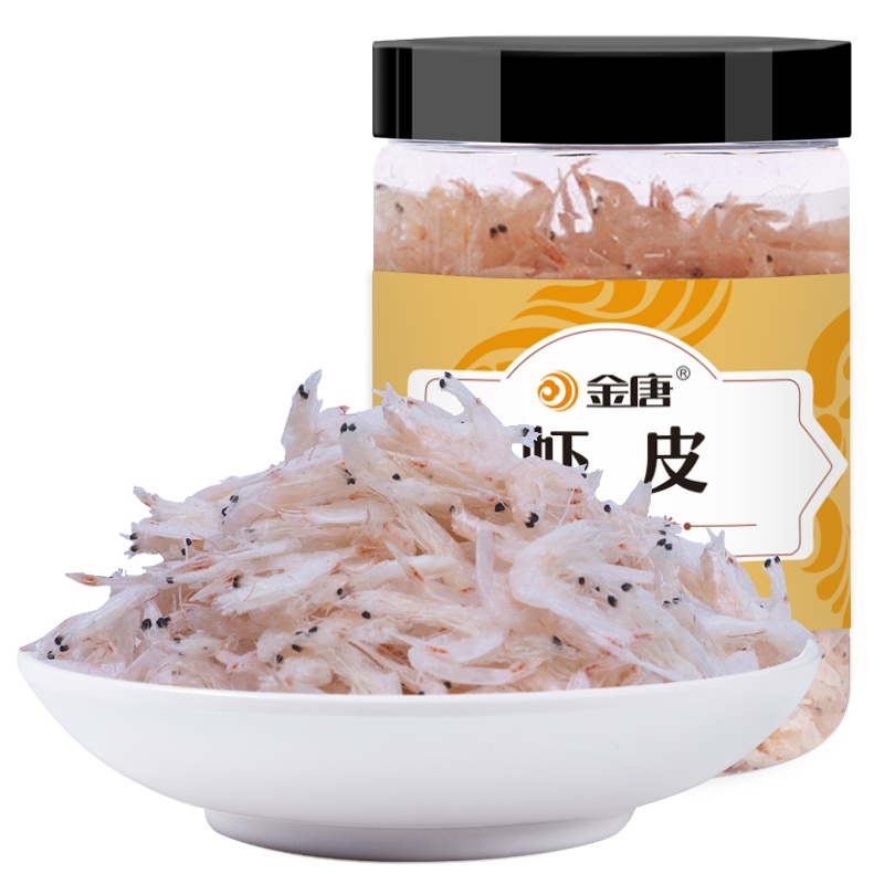 金唐 精选精品虾皮100g干货海鲜熟晒毛虾皮虾类制品补钙即食辅食水产海鲜