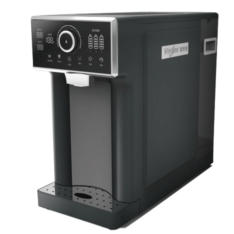 惠而浦(Whirlpool)净水机R95R100-A 即热式饮水机 智能控温加热 高效反渗透净水 台式净水饮水机