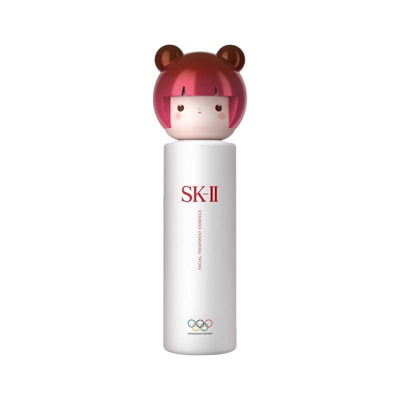 [东京奥运限量款]SK-II 春日娃娃神仙水230ml精华液 东京奥运会官方指定精华粉色款 提亮控油 保湿补水