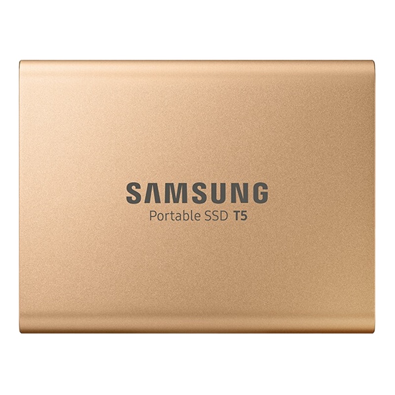 三星(SAMSUNG) 1TB Type-c 移动硬盘 固态(PSSD)T5 玫瑰金 传输速度540MB/s 安全便携