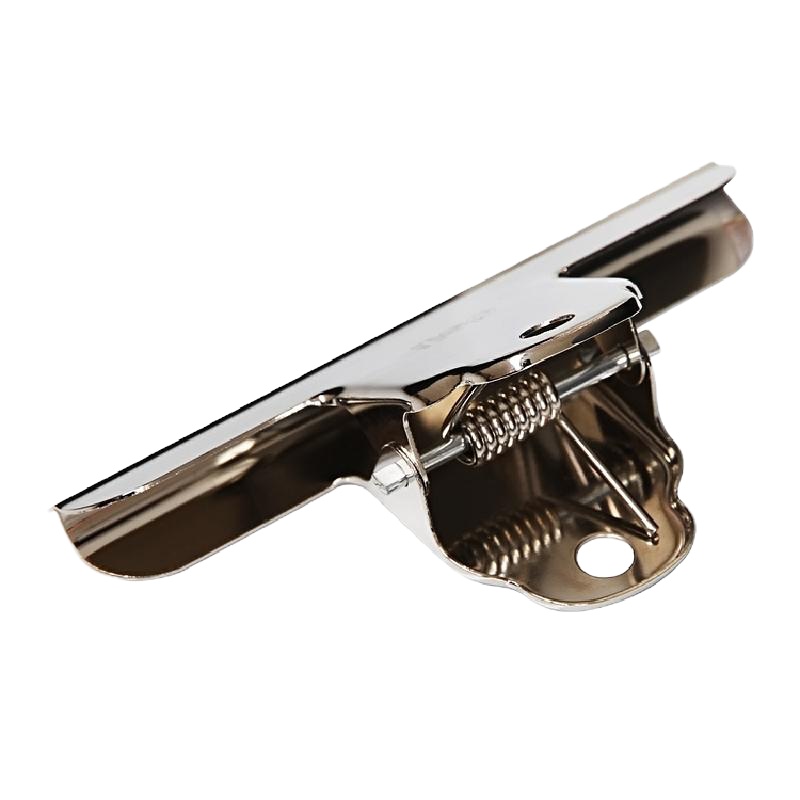 得力9532-2﹟山形铁票夹102mm袋装(3只/包)铁票夹 文件夹子 资料试卷夹 办公文具用品 夹子 长尾票夹 收纳用