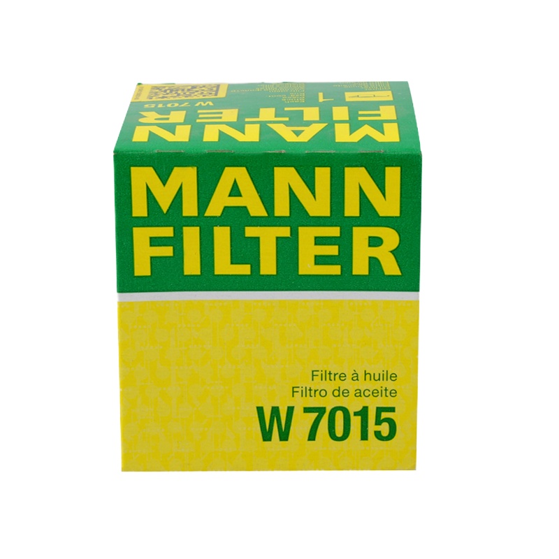 曼牌滤清器W7015机油滤芯机油格适用蒙迪欧S80L XC60路虎