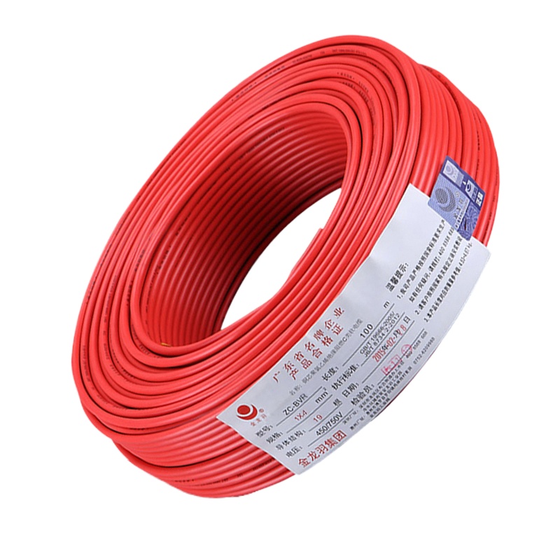 Aibik 阻燃铜芯聚氯乙烯绝缘软线 ZR-BVR 1*2.5平方毫米 100米/盘