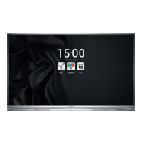 MAXHUB会议平板增强版PC75MJ 75英寸视频会议电子白板 无线投影智能显示屏交互式触摸一体机含支架