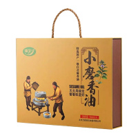 绿宝 香油礼盒246ml*4 小磨香油