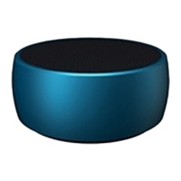 蓝色[送32G内存卡]低音加强版 带指环[标配]+收纳盒 无线蓝牙音箱德国小钢炮蓝牙音箱低音炮便携式插卡手机电脑小音响