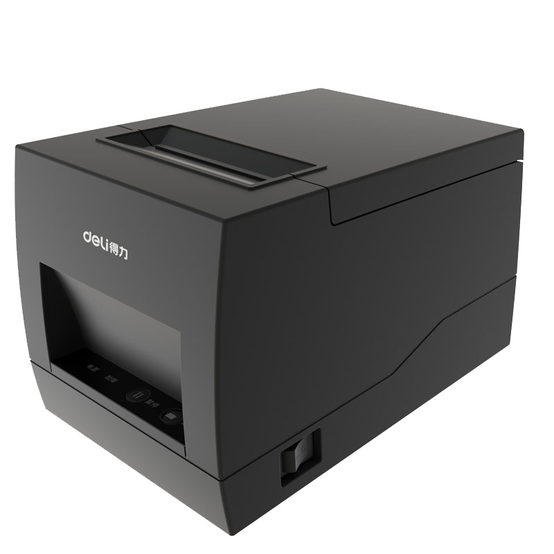 得力(deli)DL-886A热敏标签打印机 不干胶二维码条码打印 服装吊牌快递单外卖小票打印机