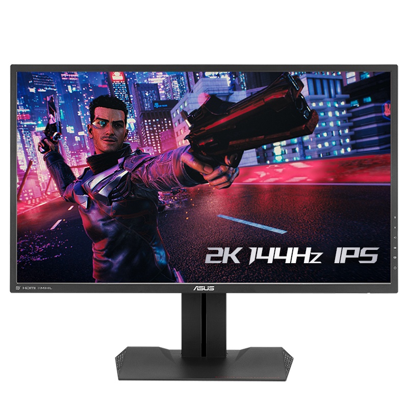 Asus/华硕MG279Q电竞小金刚台式电脑电竞游戏27英寸144HZ 显示器IPS窄边框屏幕2K液晶显示屏