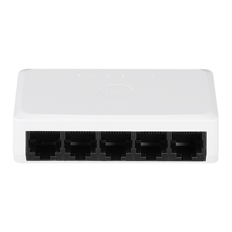 华三(H3C)Magic S005 5口百兆非网管监控网络交换机 专业防雷即插即用桌面式交换机网络分流器网线分线器