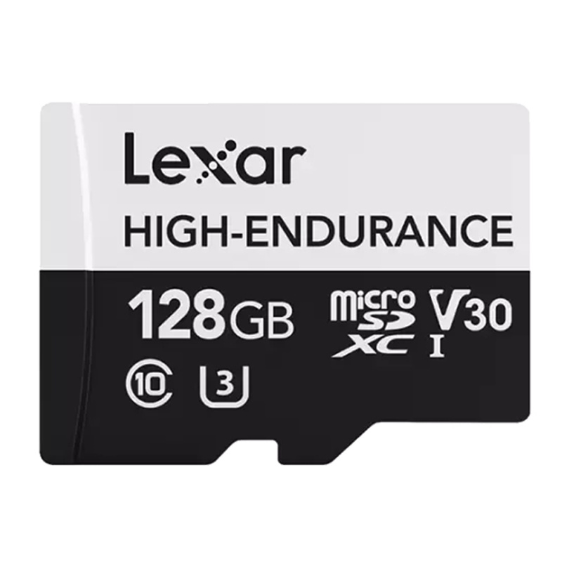 [免邮]雷克沙(Lexar)128GB TF卡CLASS 10 高度耐用 行车记录仪/安防监控专用内存卡存储卡