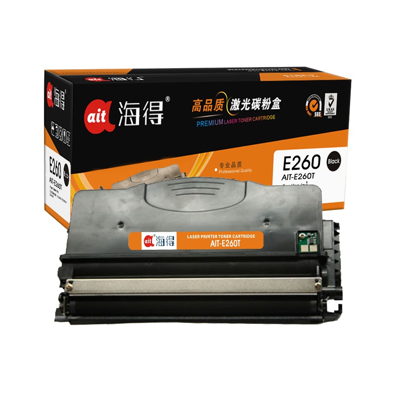 Ait海得 E260A21P粉盒 专业版 AIT-E260T 适用利盟 LEXMARK E260 E260D E360D