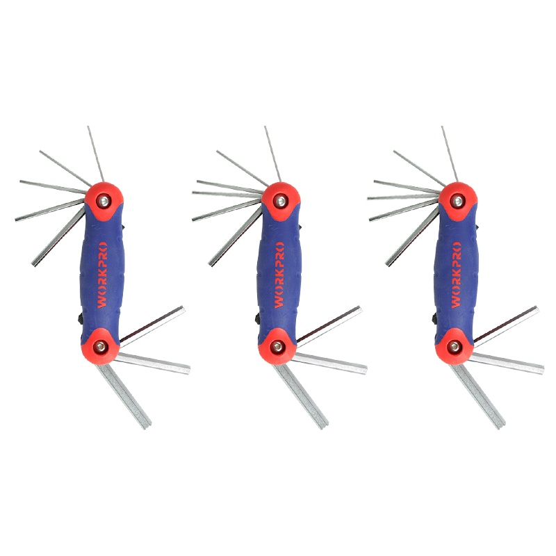 万克宝25件套折叠内六角扳手 W000900