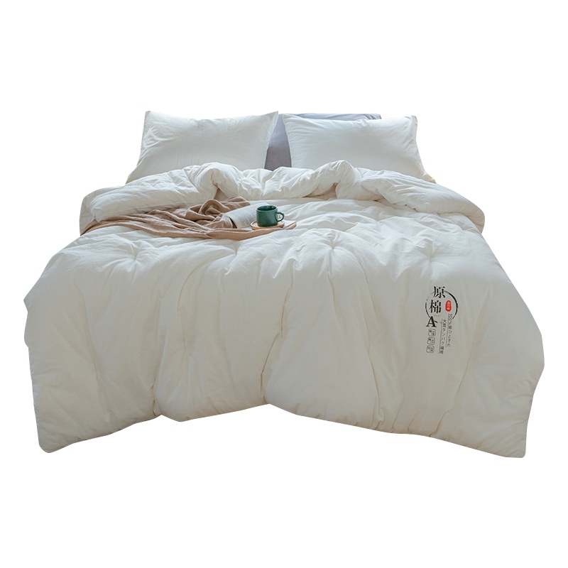婵思 原棉棉花秋冬被舒心白 150*200cm约3.5斤