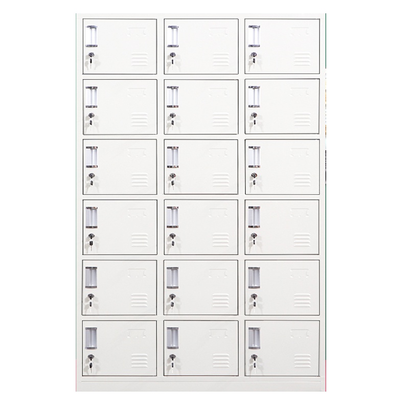 瑞丰杰-18门更衣柜十八门员工柜鞋柜储物柜铁皮柜G17