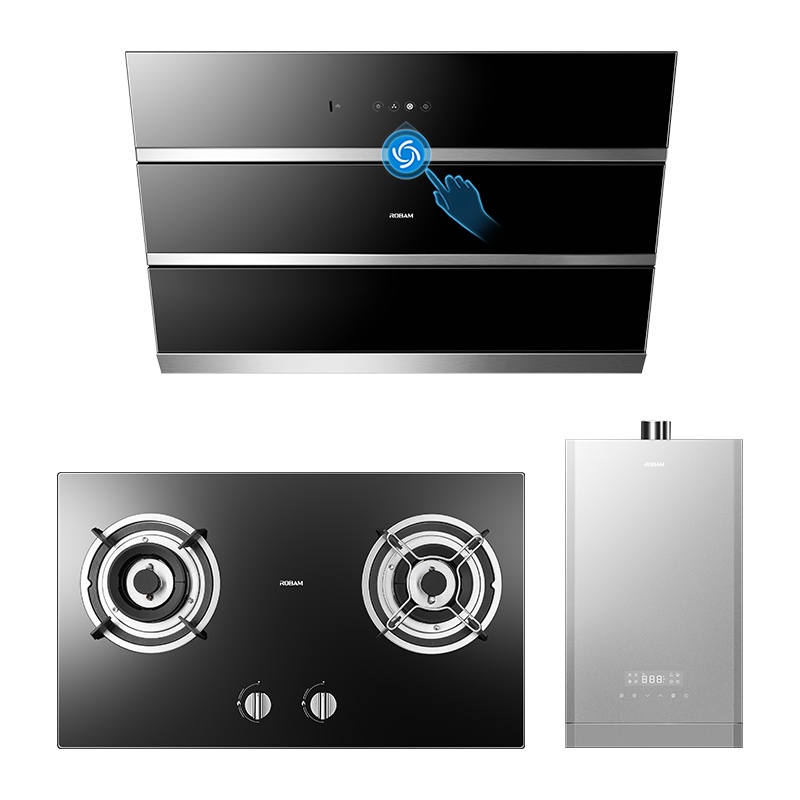 老板(ROBAM)油烟机燃气灶热水器 27N0+32B1(液化气)+HT610-14L厨电套装烟灶热套装