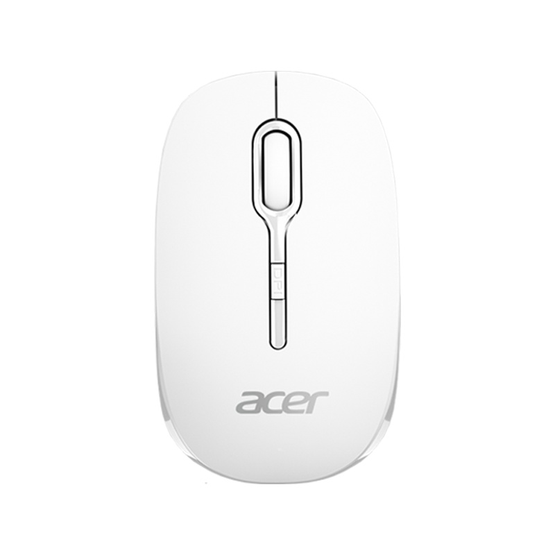 : 宏碁(acer) M153 无线鼠标 白 (适用于宏基,戴尔,联想,华硕,惠普,苹果等笔记本电脑台式机USB接口通用