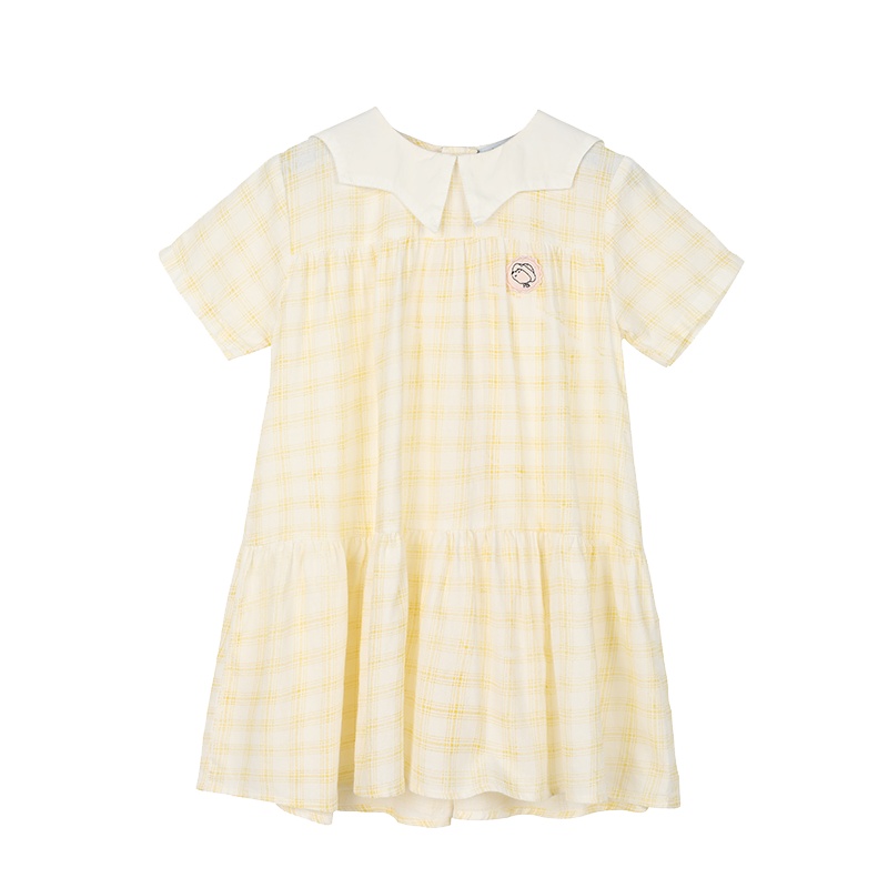 Paddington Bear帕丁顿熊夏季女童连衣裙学院风公主裙