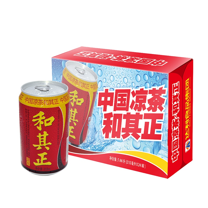 和其正 凉茶310ml*24瓶 整箱