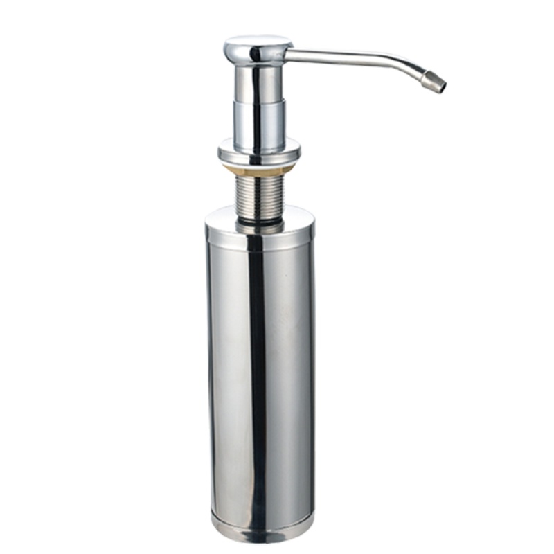 皂液器厨房水槽洗洁精瓶子压取瓶法耐洗菜盆洗涤剂灵按压器泵头延长管_皂液器C款延长管