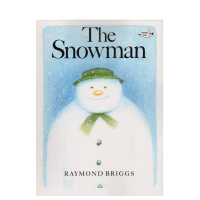 英文原版绘本 The Snowman 雪人 大开本版 圣诞节 Raymond Briggs