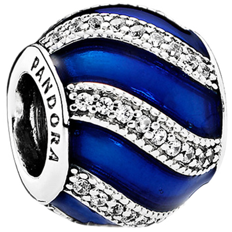 PANDORA潘多拉 复古字母R 925银 串饰-791862CZ